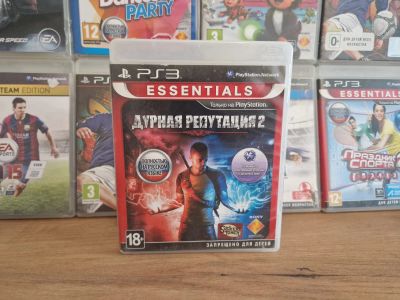 Лот: 25851385. Фото: 1. Игра Дурная репутация 2 PS3 (PlayStation... Игровые приставки, консоли