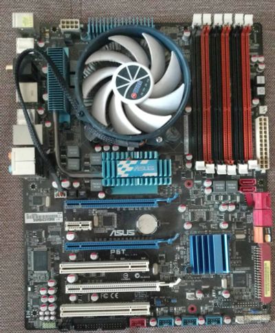 Лот: 11581649. Фото: 1. Комплект Xeon 6 ядер + материнская... Комплекты запчастей