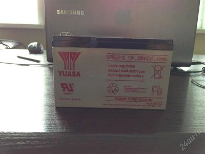 Лот: 2668624. Фото: 1. YUASA NPW36-12 Аккумуляторная... Другое (комплектующие)