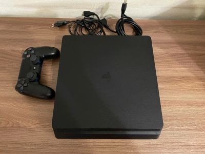 Лот: 20260174. Фото: 1. Playstation 4 slim 500gb [ PS4... Игровые приставки, консоли