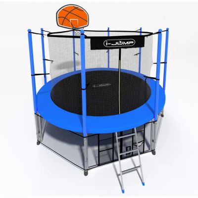 Лот: 22355940. Фото: 1. Батут i-Jump Classic Basket 12FT... Детские спортивные комплексы, батуты