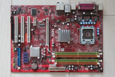 Лот: 9907728. Фото: 1. Материнская плата MSI P31 Neo... Материнские платы