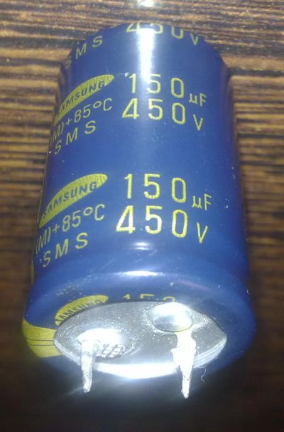Лот: 7955060. Фото: 1. Конденсатор 450В (450 В, 450V... Конденсаторы