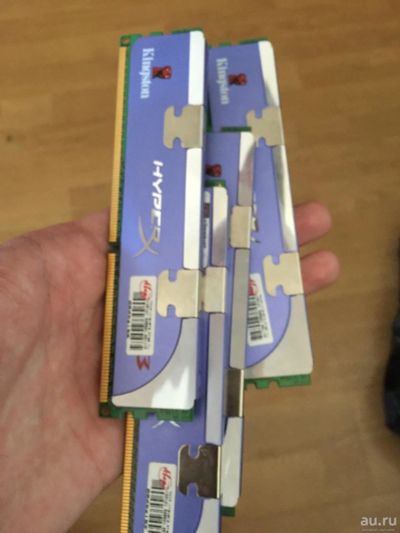 Лот: 9388915. Фото: 1. Hyper x Kingston 4gb. Оперативная память