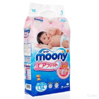 Лот: 1362839. Фото: 1. Детские подгузники MOONY размер... Детская гигиена