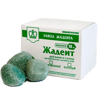 Лот: 19042093. Фото: 1. Камень жадеит шлифованый средний... Печи для бани, сауны