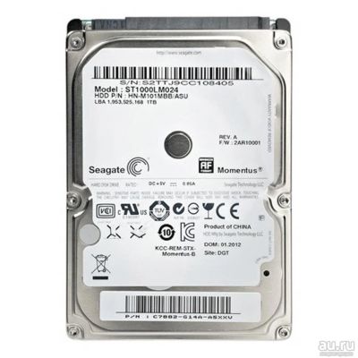 Лот: 15031398. Фото: 1. Жесткий диск для ноутбука: Seagate... Жёсткие диски (HDD)