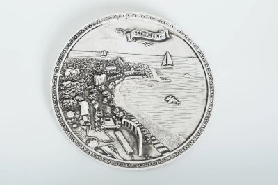 Лот: 21130976. Фото: 1. Тарелка сувенирная "Черное море... Другое (коллекционирование, моделизм)