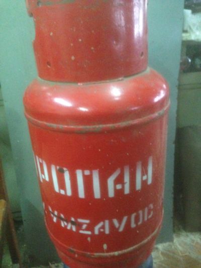 Лот: 15203455. Фото: 1. Баллон газовый 27 л. Баллоны, газ в баллонах
