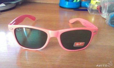 Лот: 4154487. Фото: 1. Солнцезащитные очки RayBan Розовые... Очки солнцезащитные