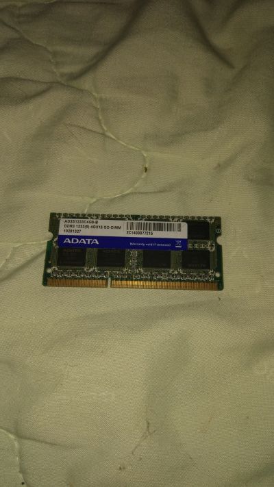 Лот: 17274942. Фото: 1. SO-DIMM DDR3 4Gb 1333. Оперативная память