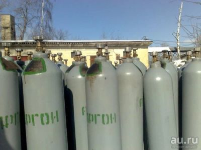 Лот: 9749173. Фото: 1. Газовый баллон "Аргон". Баллоны, газ в баллонах