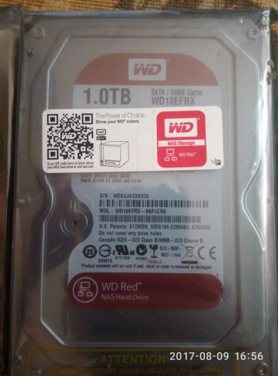 Лот: 10074897. Фото: 1. Жесткий диск HDD 1Tb Western Digital... Жёсткие диски (HDD)