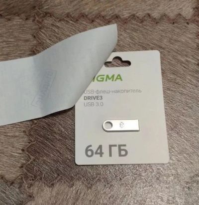 Лот: 25328364. Фото: 1. Новая быстрая флэшка на 64Gb USB... USB-флеш карты