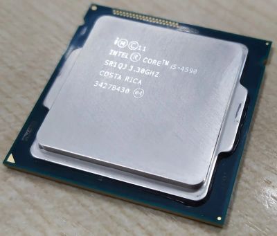Лот: 20734646. Фото: 1. Процессор Intel i5-4590, LGA1150... Процессоры