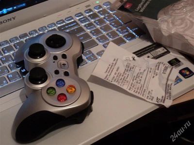 Лот: 2472286. Фото: 1. Новый геймпад Logitech F710 Gamepad... Другое (игровые приставки, консоли, видеоигры)