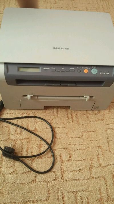 Лот: 9013855. Фото: 1. Samsung SCX-4200 мфу. Картриджи, расходные материалы
