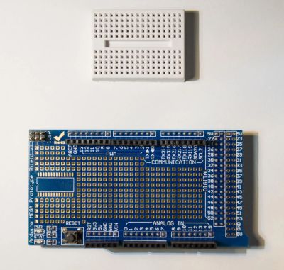 Лот: 4021858. Фото: 1. Arduino Mega Prototype Shield... Микроконтроллеры