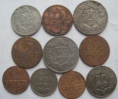 Лот: 6113177. Фото: 1. Польские монеты 20 30 годов. Европа