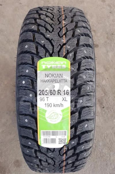 Лот: 19456209. Фото: 1. шины 205/60 R16 Nokian Hakkapeliitta... Шины