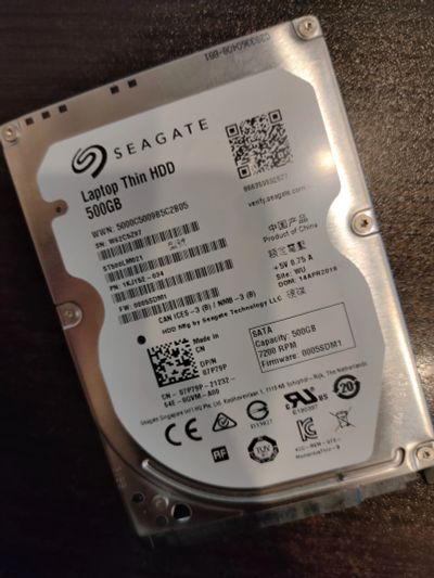 Лот: 18391998. Фото: 1. Seagate ST500LM021 500Gb Для пк... Жёсткие диски (HDD)