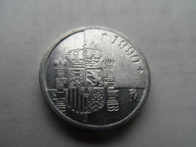 Лот: 7192856. Фото: 1. Испания 1 песета 1990. Европа