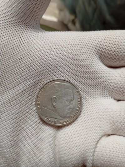 Лот: 25504802. Фото: 1. Монета 5 Марок .1935.1938. Европа