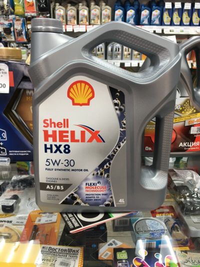 Лот: 18242052. Фото: 1. Масло Shell Helix HX8 5w30 A5... Масла, жидкости