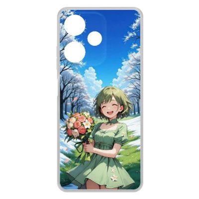 Лот: 25385238. Фото: 1. Чехол Krutoff Clear Case "Аниме... Чехлы, бамперы