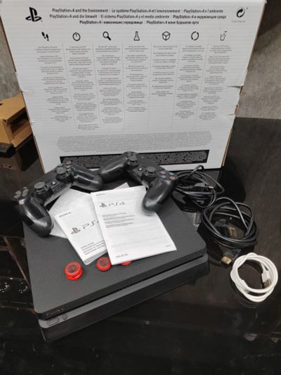 Лот: 20317184. Фото: 1. PlayStation 4 Slim 1 tb. Игровые приставки, консоли