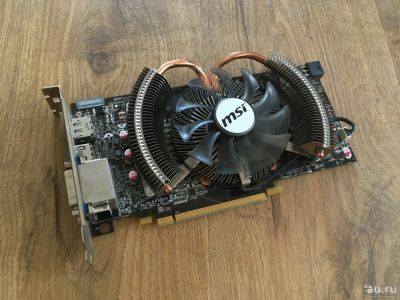 Лот: 14234625. Фото: 1. Видеокарта msi hd 6850 cyclone. Видеокарты