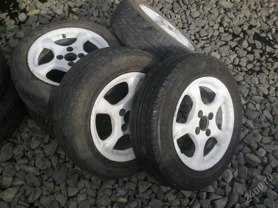Лот: 2917062. Фото: 1. Комплект колёс R14 Крепление 4х98. Шины на дисках