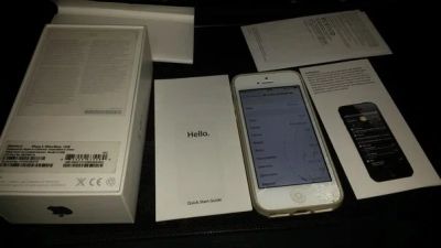 Лот: 3386311. Фото: 1. Apple Iphone 5 White 16gb продажа-обмен. Смартфоны