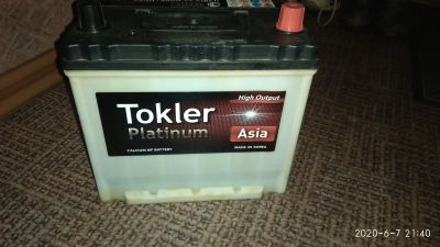 Лот: 16098956. Фото: 1. Аккумулятор Tokler 65 Ам.ч. Аккумуляторы