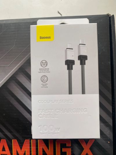 Лот: 25025345. Фото: 1. USB кабель 100 ватт 1 метр type... Дата-кабели, переходники