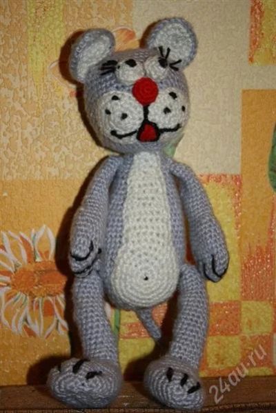 Лот: 739330. Фото: 1. Котик (ручная работа). Другое (ручная работа)