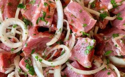 Лот: 25415555. Фото: 1. Маринованное мясо для шашлыка. Другие (услуги)