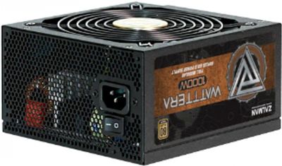 Лот: 25079329. Фото: 1. Блок питания zalman watttera 1000w... Корпуса, блоки питания