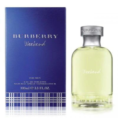 Лот: 11970908. Фото: 1. Burberry men Weekend (синий) Туалетная... Мужская парфюмерия