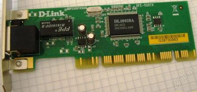 Лот: 954828. Фото: 1. Сетевой адаптер PCI D-Link DFE-520TX... Сетевые карты