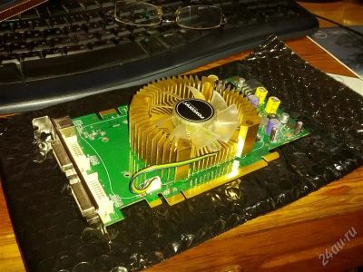 Лот: 2584419. Фото: 1. Foxconn 8600GTS 256mb. Видеокарты