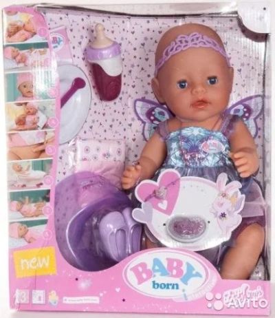Лот: 6849522. Фото: 1. Интерактивная кукла Baby Born... Куклы и аксессуары