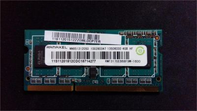 Лот: 7089464. Фото: 1. Оперативная память 4 Gb для ноутбука. Оперативная память