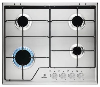 Лот: 21170047. Фото: 1. Варочная панель газовая Electrolux... Плиты, духовые шкафы, варочные поверхности