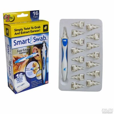 Лот: 15335264. Фото: 1. Очиститель ушей Smart Swab новый. Средства личной гигиены 