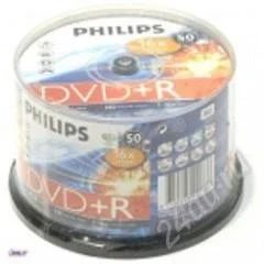 Лот: 2661805. Фото: 1. DVD+R Philips4.7ГБ, 16x, 50шт... CD, DVD, BluRay