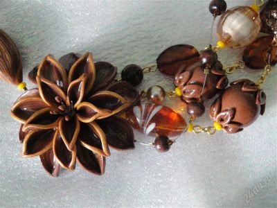 Лот: 772502. Фото: 1. Изделия из полимерной глины колье... Колье