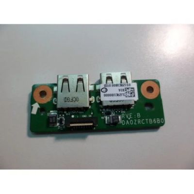 Лот: 11718068. Фото: 1. Плата USB EMachines E732G (DA0ZRCTB6B0... Платы расширения, контроллеры, доп. порты