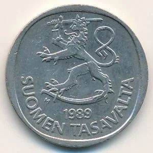 Лот: 10617677. Фото: 1. 1 марка 1989 года. Финляндия... Европа