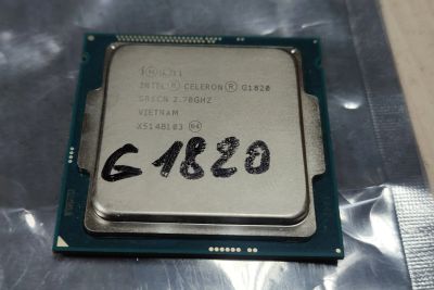 Лот: 19835462. Фото: 1. Процессор Intel Celeron G1820... Процессоры